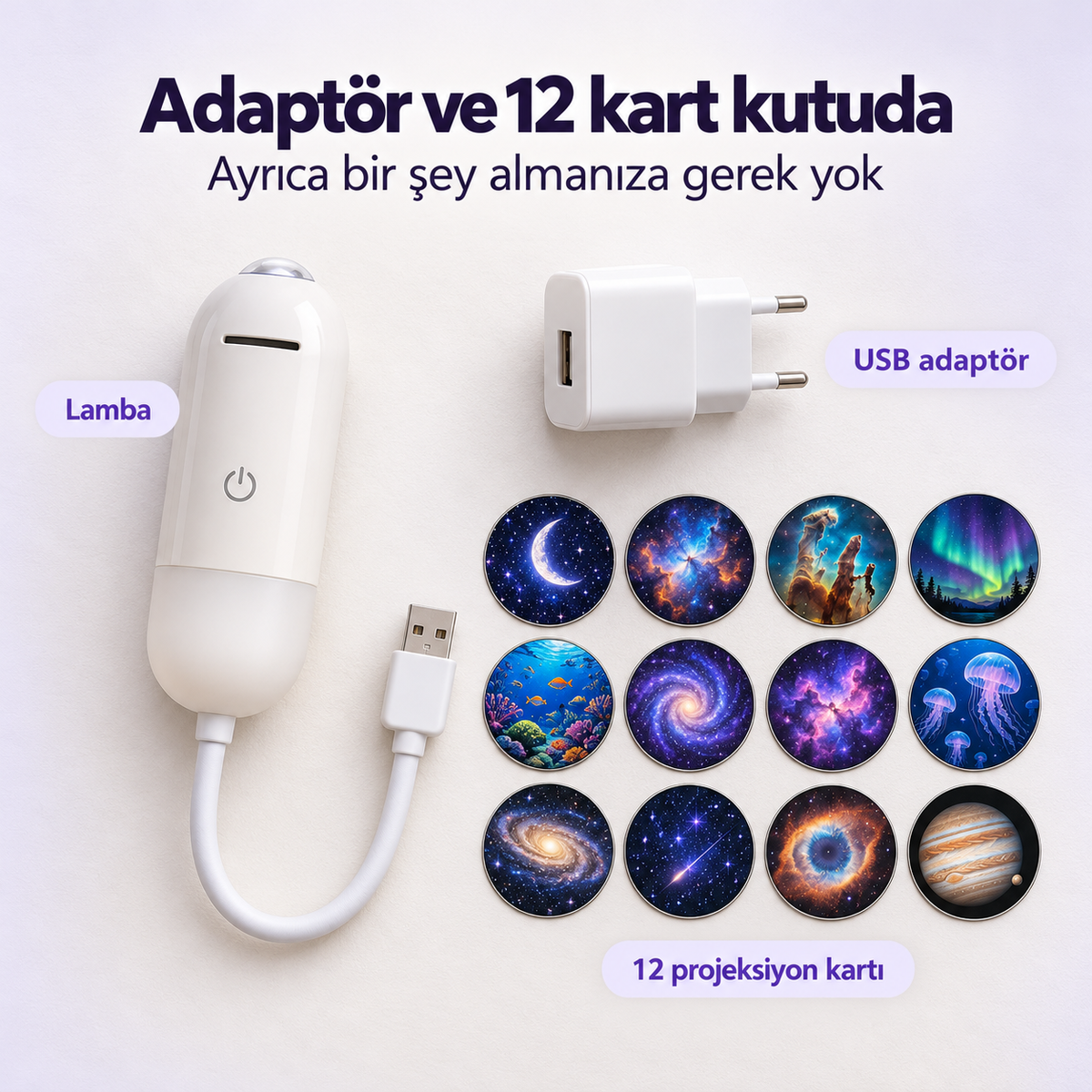 HAYAL Led Galaksi Projektörü