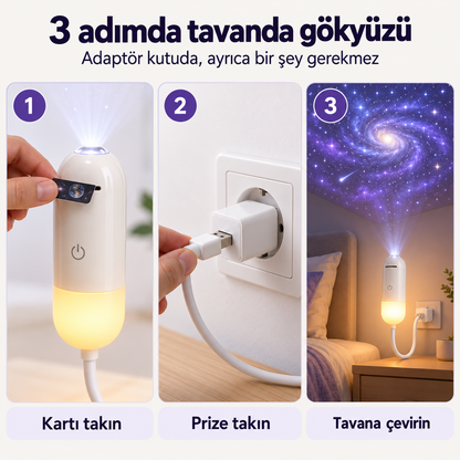 HAYAL Led Galaksi Projektörü